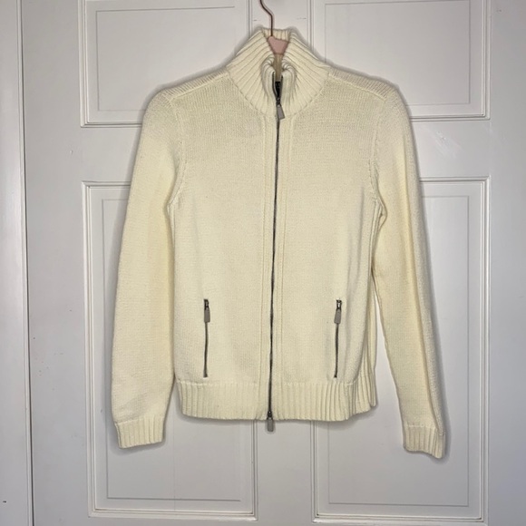 Lauren Ralph Lauren Zip-Up Sweater - Picture 1 of 8